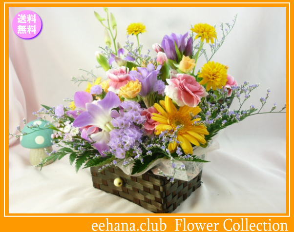 10月の誕生花 宝箱アレンジ