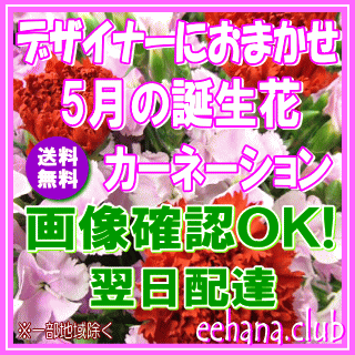 5月の誕生花デザイナーにおまかせフラワー