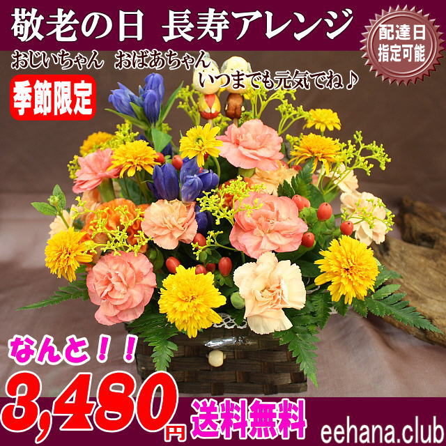大人気!長寿アレンジ